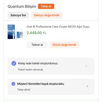 Hepsiburada Sipariş Verdiğim Modelin Alt Modeli Ve Ucuz Olan Modeli Gönderildi.