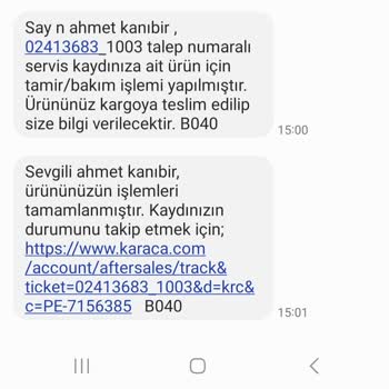 Karaca Züccaciye Arızalı Bozuk Kahve Makinesi Sattı Ürün İadesi Almadı