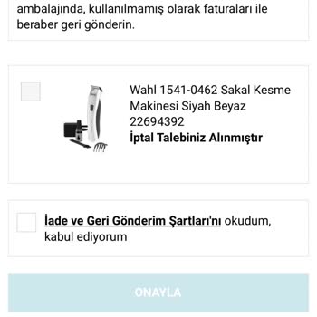 A101'den Aldığım Tıraş Makinesi Bozuk Çalışıyor