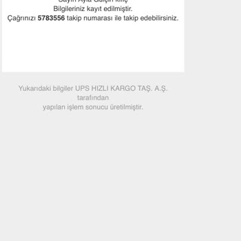 UPS Türkiye Taahhüt Ettiği Zamanda Ürünün Mü Almadı