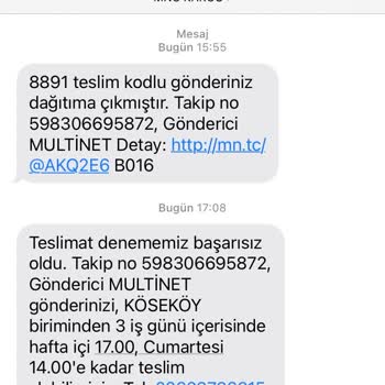 MNG Köseköy Kargo Hizmet Kalitesi