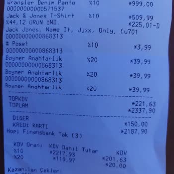 Boyner Mağazasında Yanlış Fiyatlandırma