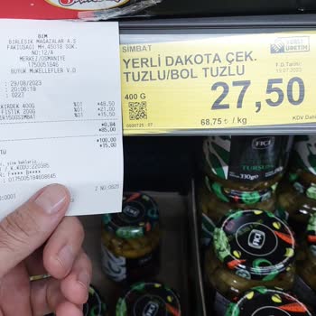 BİM Etiket İle Kasa Fişi Oyunu