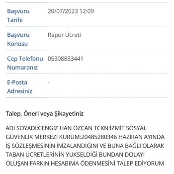 SGK Toplu İş Sözleşmesinin Rapor Farkı