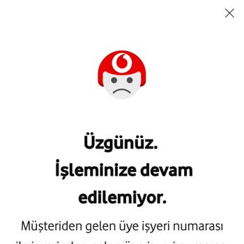 Vodafone Pay Paket Yükleyememe Sorunu