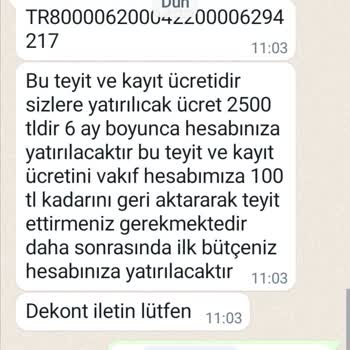 P*****a Burs Başvurusu Adı Altında Kişisel Bilgilerim Ele Geçirildi