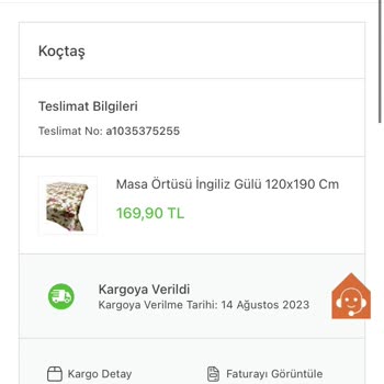 Koçtaş'tan Ürünüm Haftalardır Ulaşmadı