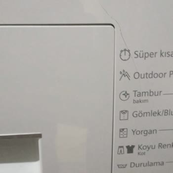 Siemens Çamaşır Makinesi Plastik Çatlaması