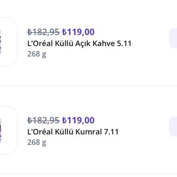 Loreal Paris L'O'Real Paris Boya Eksik Ürün