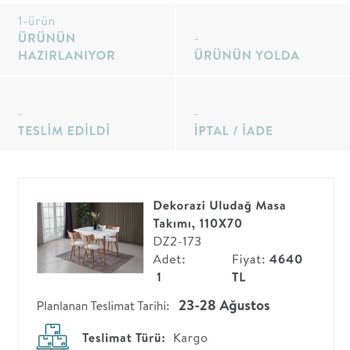 Vivense Ürünümü Teslim Etmiyor