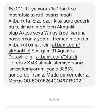 Akbank Kredi Yalan Beyan