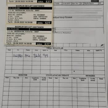 Bodrum Devlet Hastanesi Uzun Süren Muayene Beklemesi