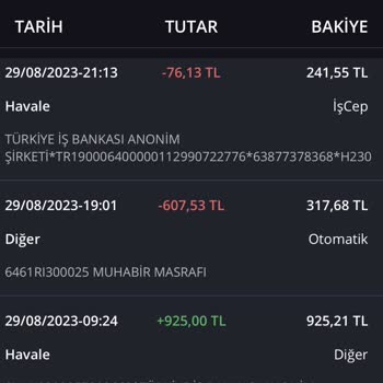 İş Bankası Muhabir Ücreti Haksızlığı