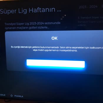 Tod TV Yetki Probleminden Dolayı İçerik İzlenmiyor, Yeni Ödeme Yaptım