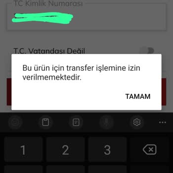 Passolig Kombine Maç Transferi Yapamıyorum