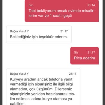 Yemek Sepeti Sadece Oyalıyor