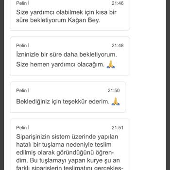 Yemek Sepeti Sadece Oyalıyor