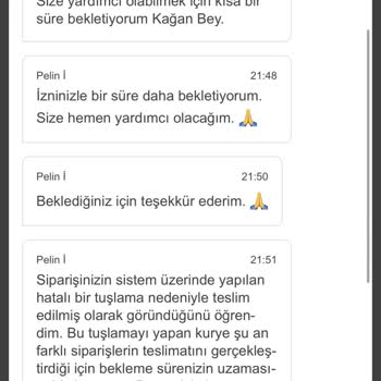 Yemek Sepeti Sadece Oyalıyor
