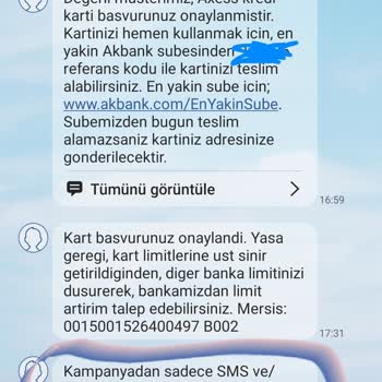 Akbank Kredi Kartı Ve Kampanya Sorunları