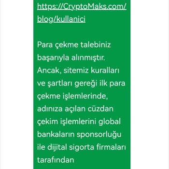 crypto.com Https://cryptomaks.com/ Firmasından Şikayetçiyim Kripto Para Aracı Fir