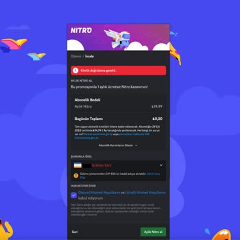 Discord Nitro Sıkıntısı
