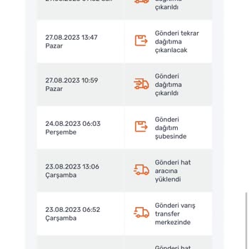 Sendeo Ürünümün 2. Kez Dağıtıma Çıkarılmadan Teslim Edilemedi Yazılması