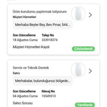 Uğur Soğutma Ürün Kurulumu Yapılmaması