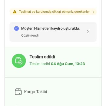 Uğur Soğutma Ürün Kurulumu Yapılmaması