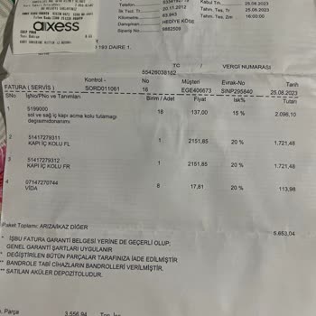 BMW F30 Kronik Kapı Kolu Aşınması