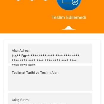 MNG Kargom Gelmedi Başarısız Teslimat Yazıyor