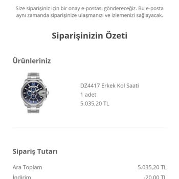 Armada Saat Sahte Saat Ve İade Sorunu