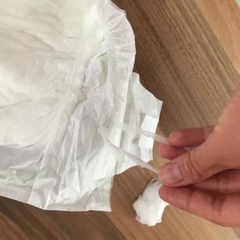 Önlem Çocuk Bezi Bebek Bezinden Çıkan Yabancı Cisimler