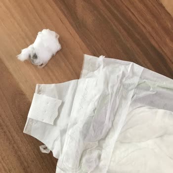 Önlem Çocuk Bezi Bebek Bezinden Çıkan Yabancı Cisimler