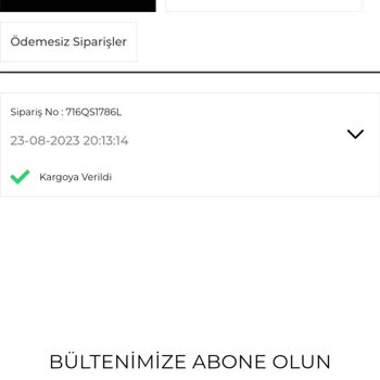Tuba Mutioğlu Ödemeyi Yaptığım Halde Ürünüm Yok