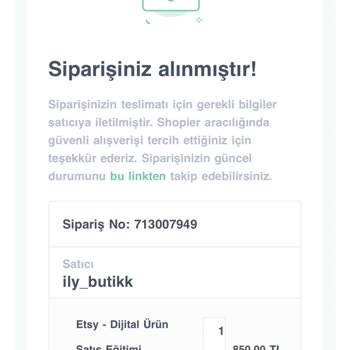 Shopier İly_butik Dijital Ürün İadesi