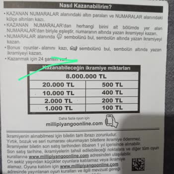 Kazı Kazan Hak İhlali İkiz Numara