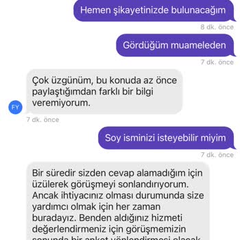 Getir Temsilci Sorumsuzluğu Ve Yardım Etmemesi