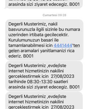 Türk Telekom İnternet Yeni Adrese Taşıma