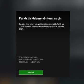 Xbox Ultimate Ödeme Hatası (farklı Bir Yöntem Deneyin)