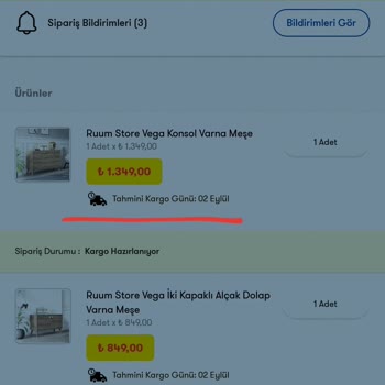 Şok Marketler Siparişim Hazır Olmasına Rağmen Kargoya Verilmiyor