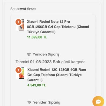 Wnt.com.tr Sipariş Gelmedi Para İadesi Olmadı
