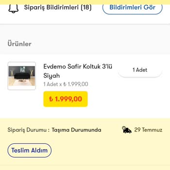 Evdemo Lojistik Teslimatta Sorun Yaşatıyor