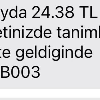 Vodafone Durma Özelliğini Aktif Etmemden Ücret Talep Edilmesi
