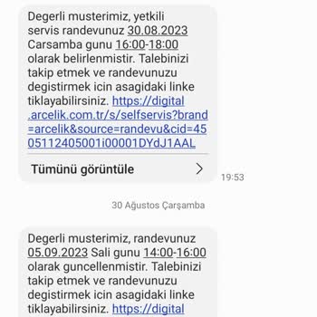 Arçelik Hatalı Montaj Ve Arıza