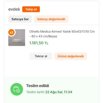 Othello. Bedding Epttavm Üye İş Yeri Firma Ayıbı!