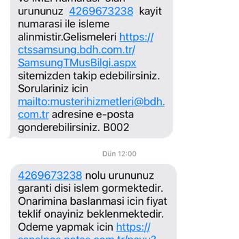 Samsung Garanti Geçersizliği Adında Mağduriyet