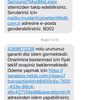Samsung Garanti Geçersizliği Adında Mağduriyet