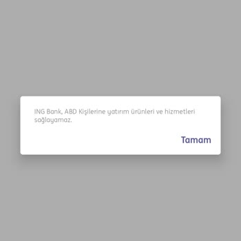ING Halka Arz Alamıyorum ABD Vatandaşıyım Yazıyor