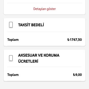 Vodafone Fatura Yansıtılmasında Hata