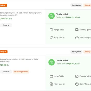 Bir Samsung Telefon Sorunu